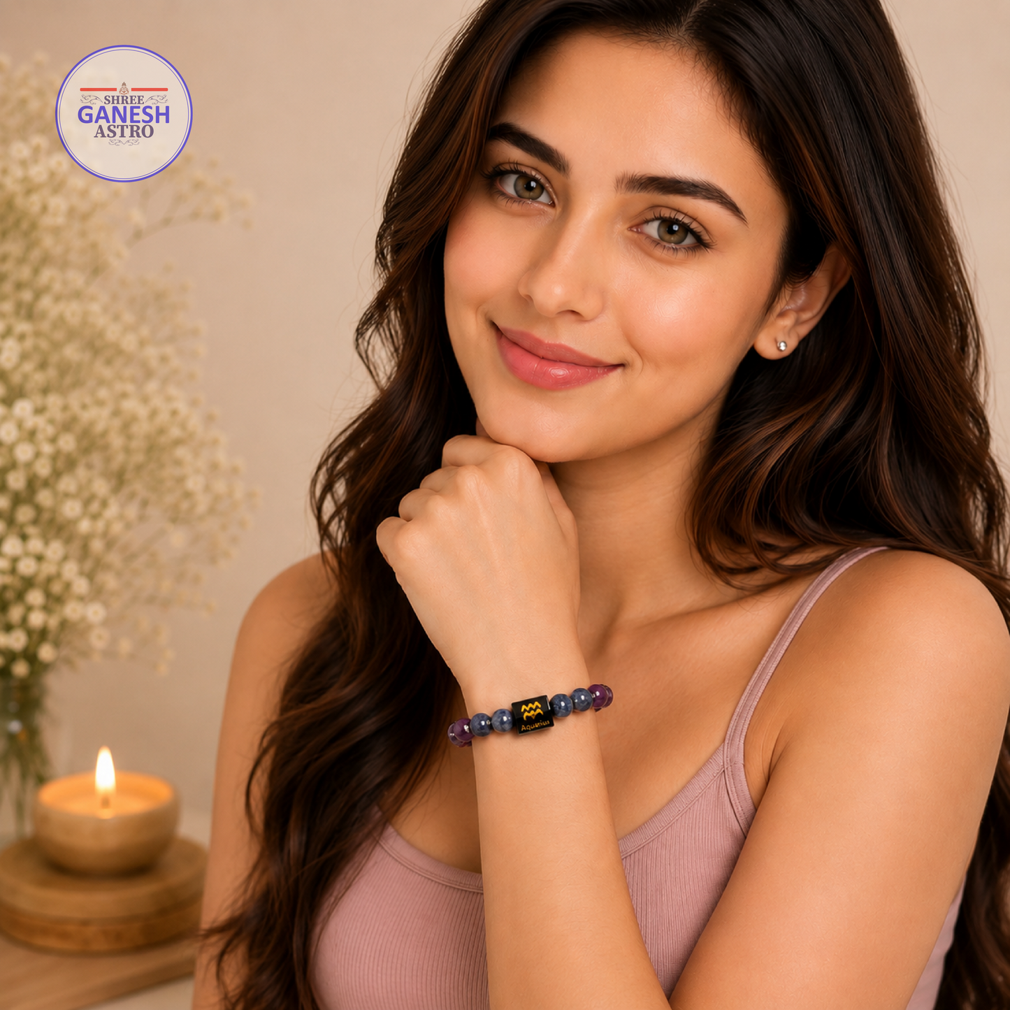 Aquarius (कुंभ राशि)  Bracelet