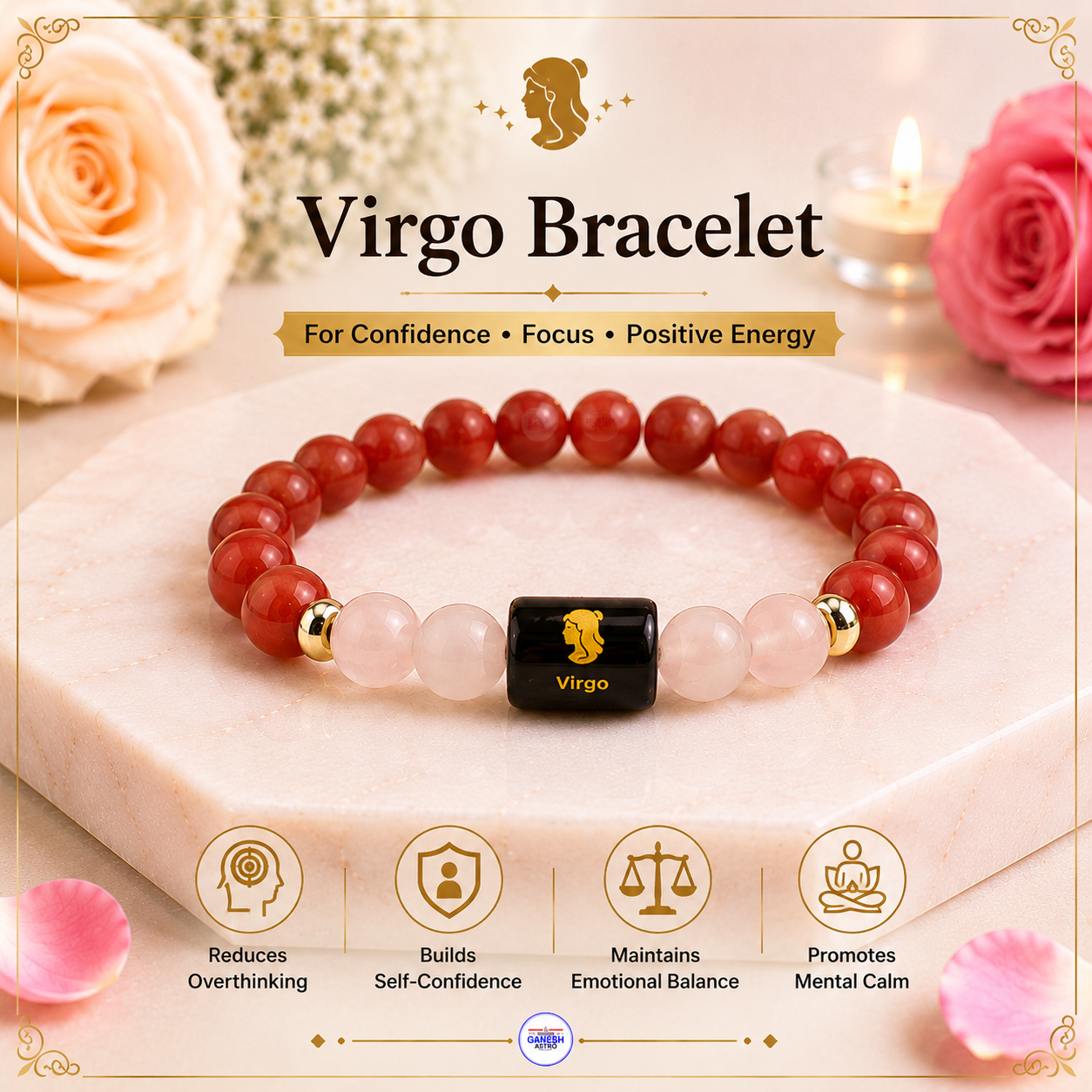 Virgo (कन्या राशि) Bracelet